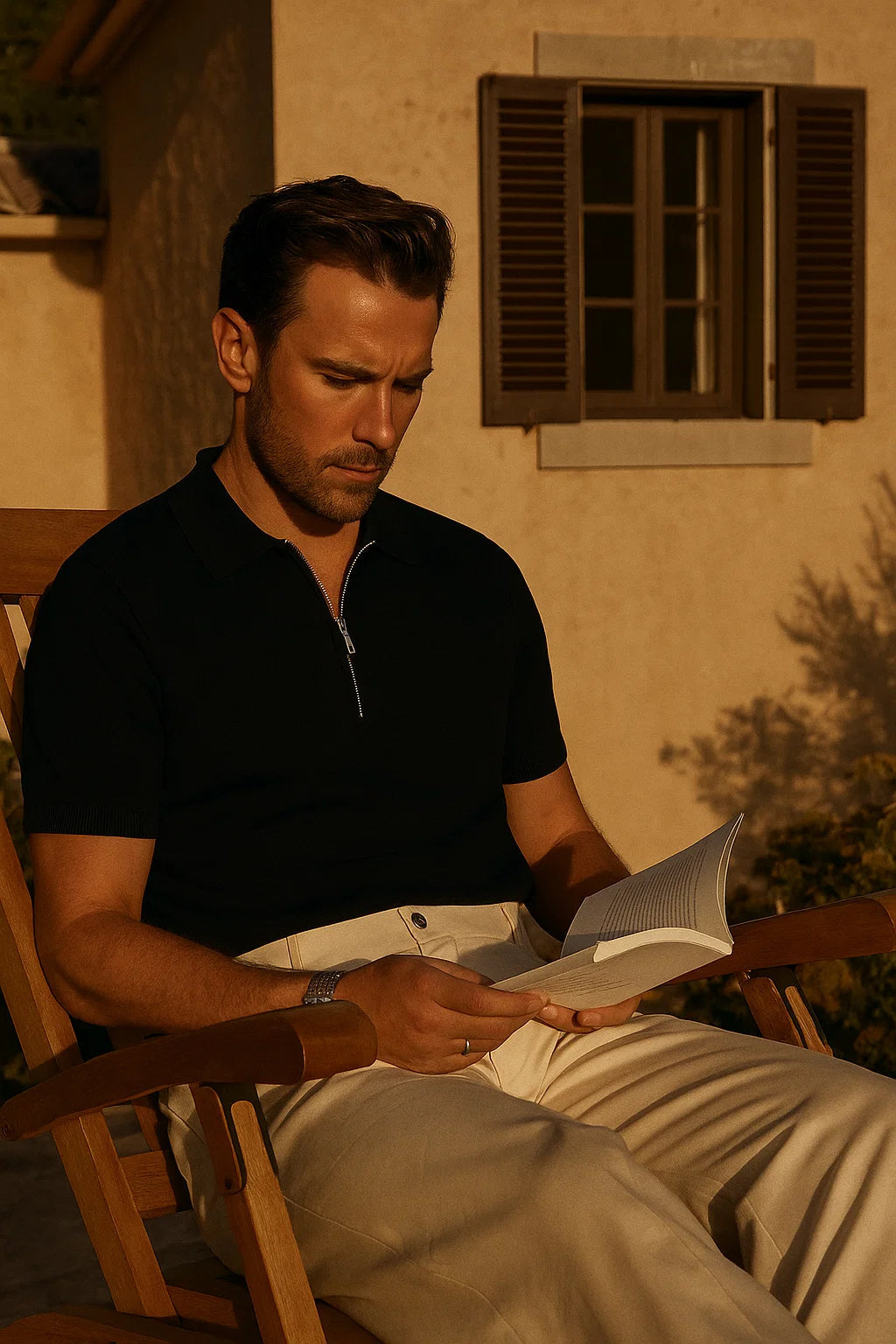 Riviera Zip Polo