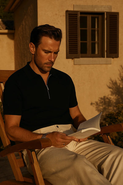 Riviera Zip Polo