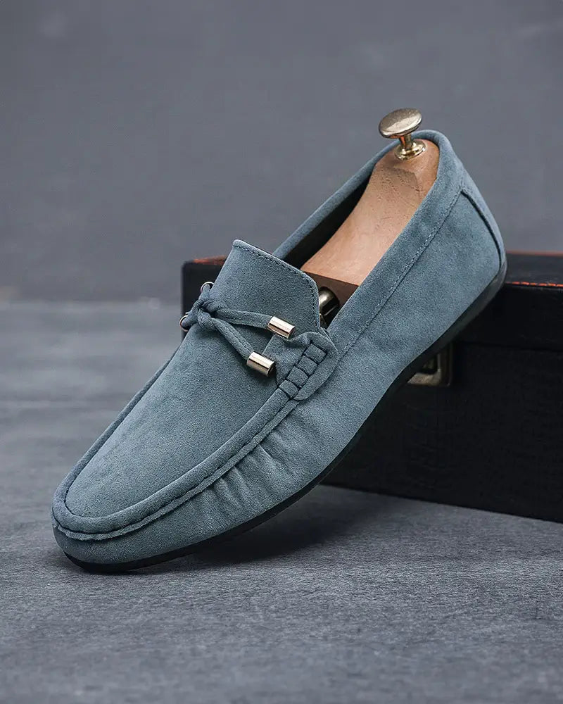 Kangaroo Suede Loafers