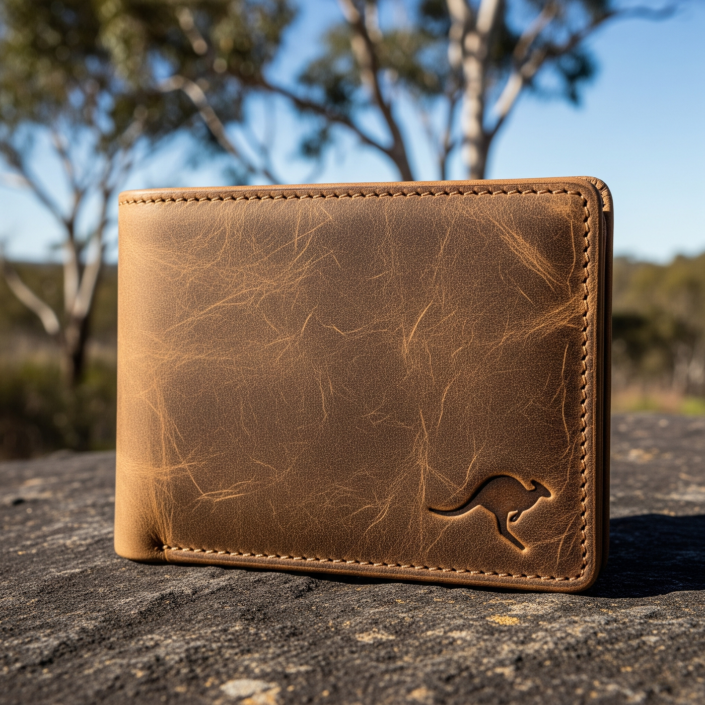 Sculpt Leather wallet