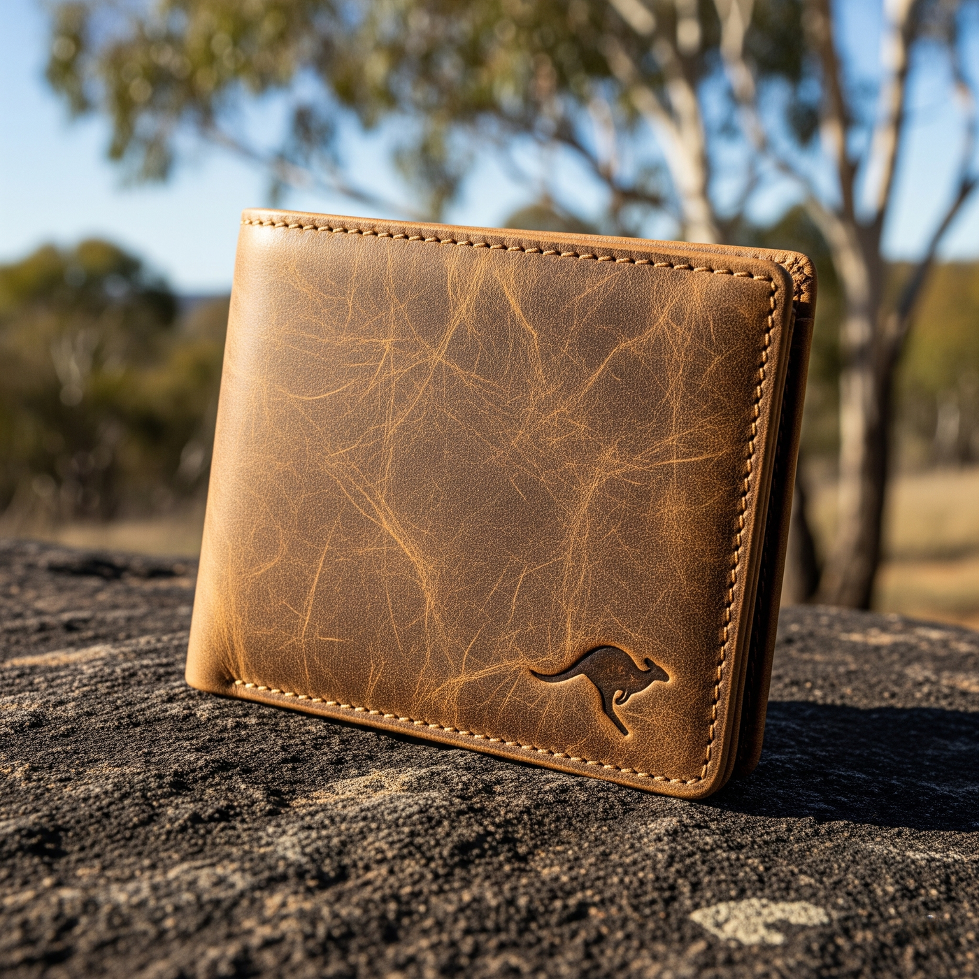 Sculpt Leather wallet