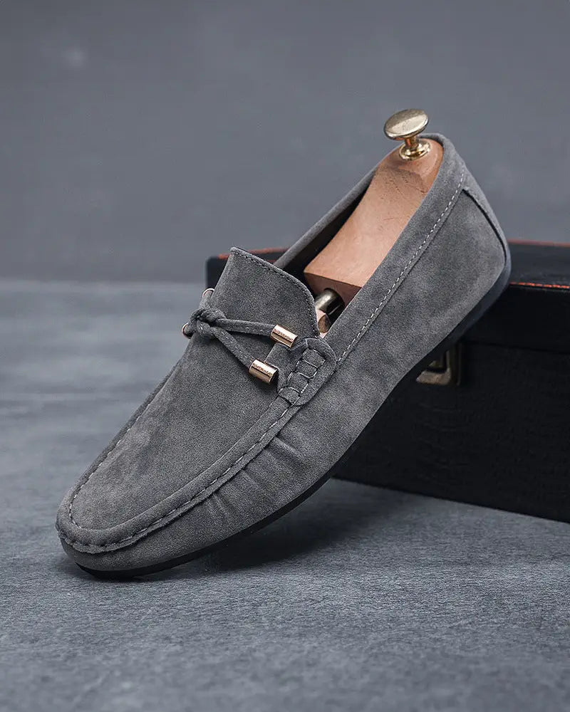 Kangaroo Suede Loafers