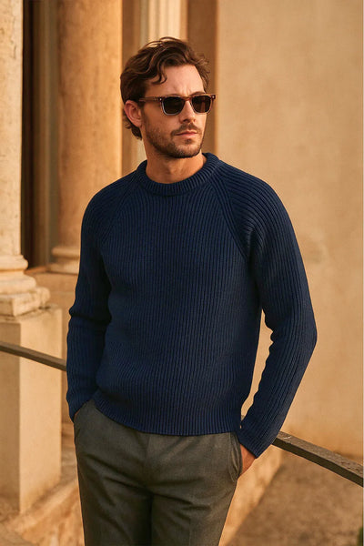 Arles Cotton Fisherman Sweater