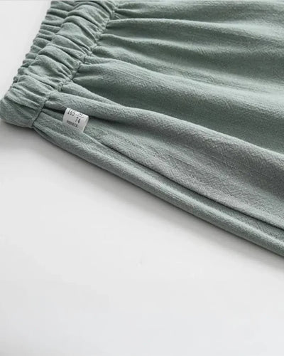 OVERSIZED LINEN PANTS