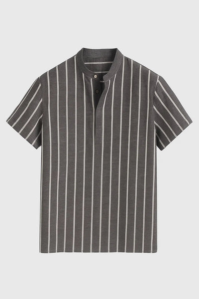 Palermo Band Collar Shirt