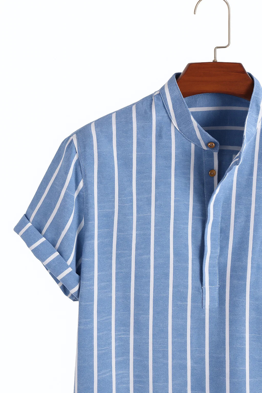 Palermo Band Collar Shirt