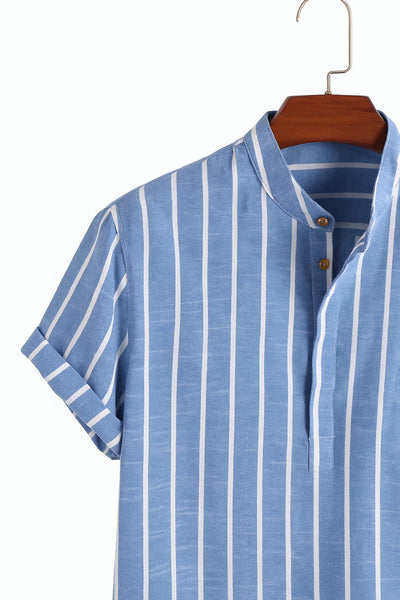 Palermo Band Collar Shirt