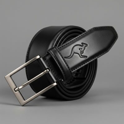Sculpt leather belt