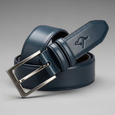 Sculpt leather belt