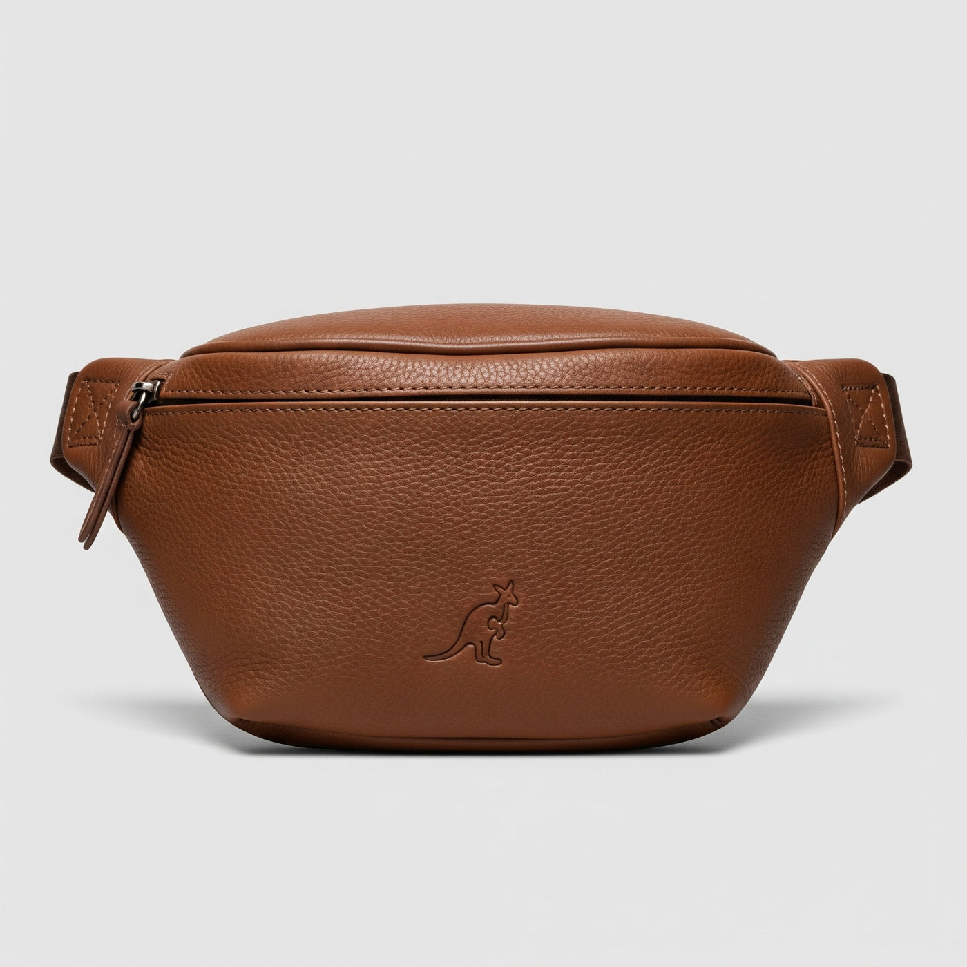 leather bum bag