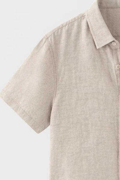 Sculpt linen polo
