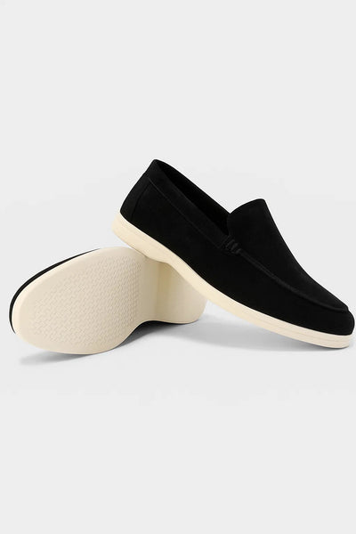 Classic suede loafers