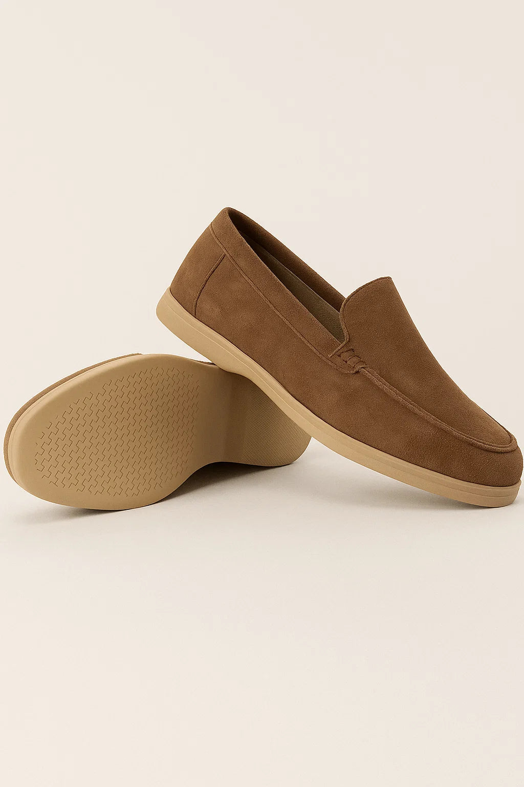 Classic suede loafers