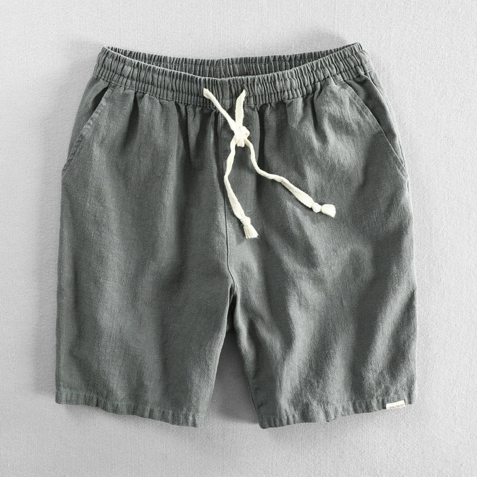 Linen shorts