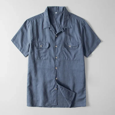 Linen Button-Up Shirt