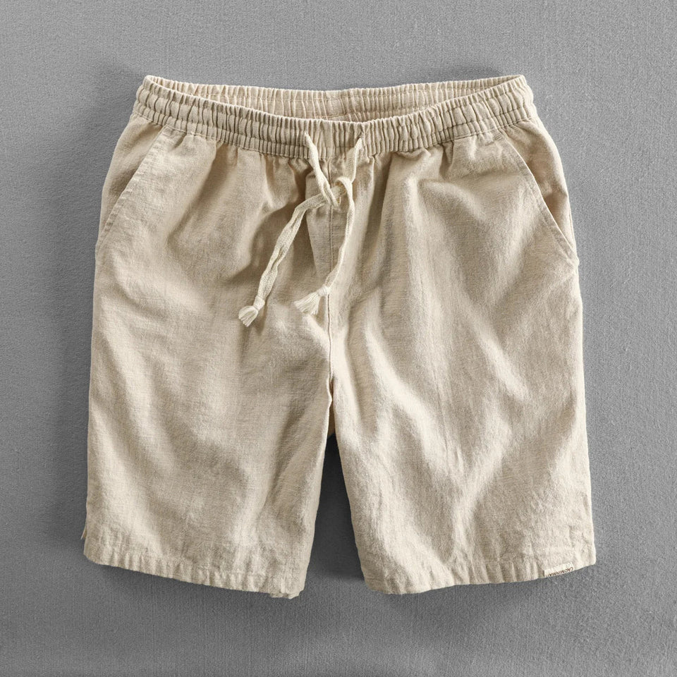 Linen shorts