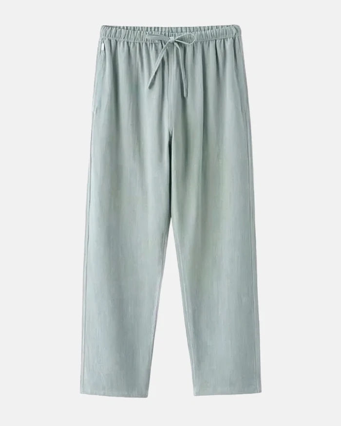 OVERSIZED LINEN PANTS