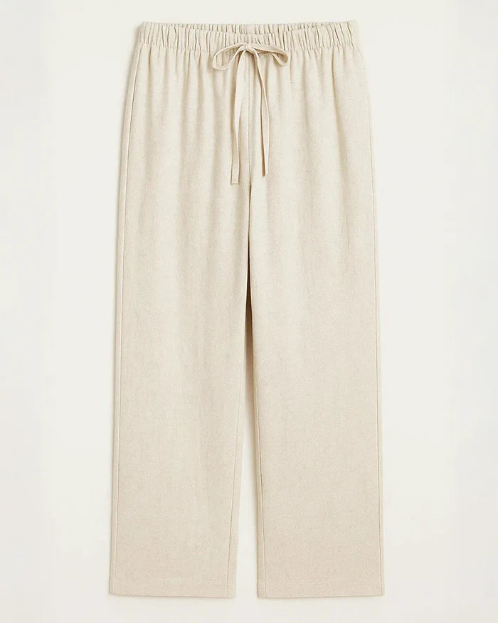 OVERSIZED LINEN PANTS