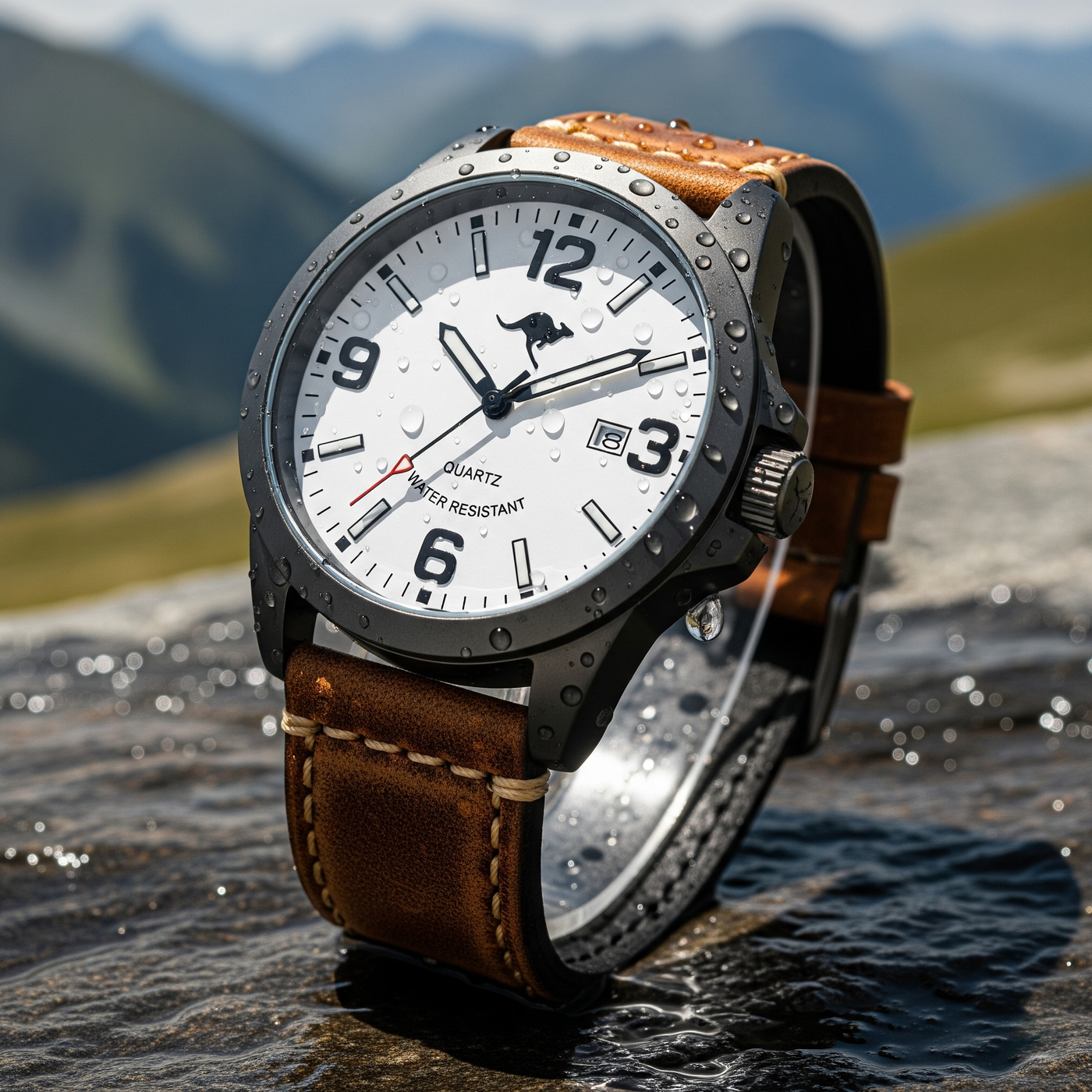 Sculpt swiss watch