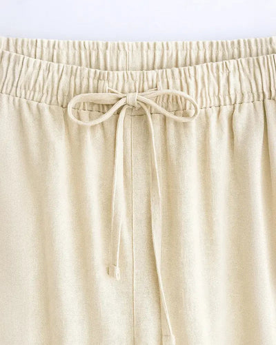 OVERSIZED LINEN PANTS